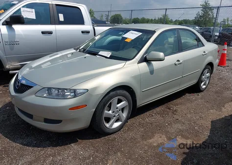 2004 Mazda Mazda6 I из США, поврежденный, VIN 1YVFP80C745N29592